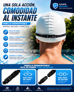 Gafas de Natación Antivaho con Visión Panorámica 180° y Protección UV | Ajuste Antifugas